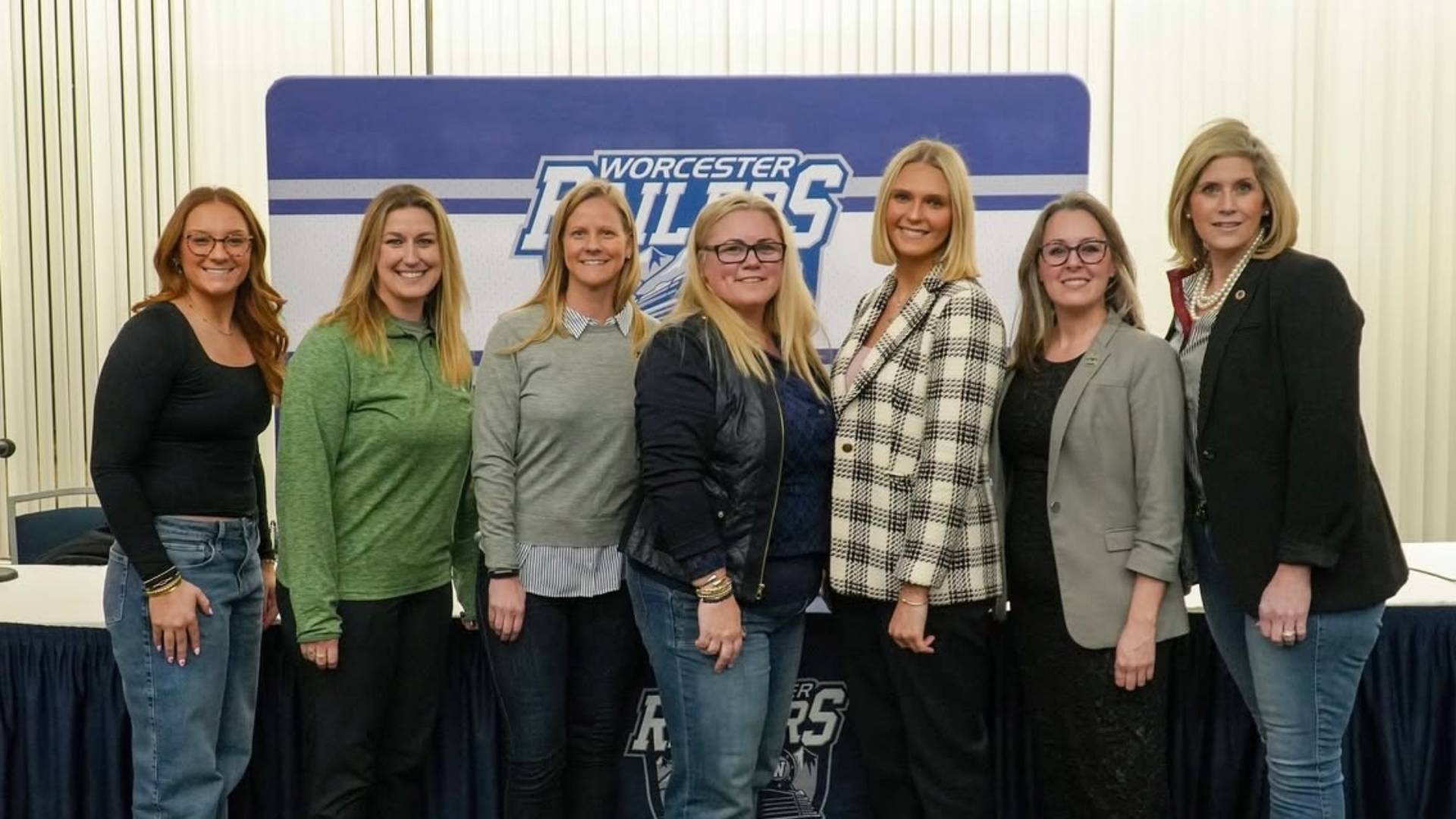 Coach Marcyoniak Participates on Worcester Railers Women in Sports Panel