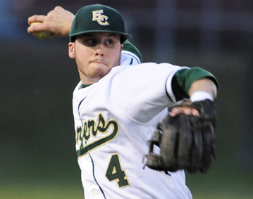 Baseball Falls In 12 To Monmouth College, 6-5; Loses to Merchant Marine Academy, 16-8