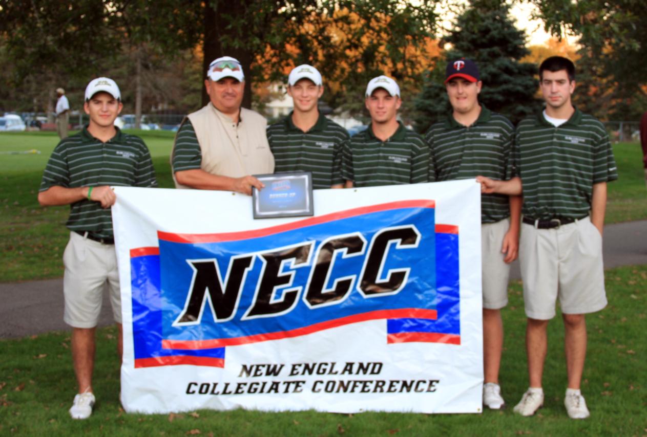 Men&rsquo;s Golf Places Second at NECC Championship