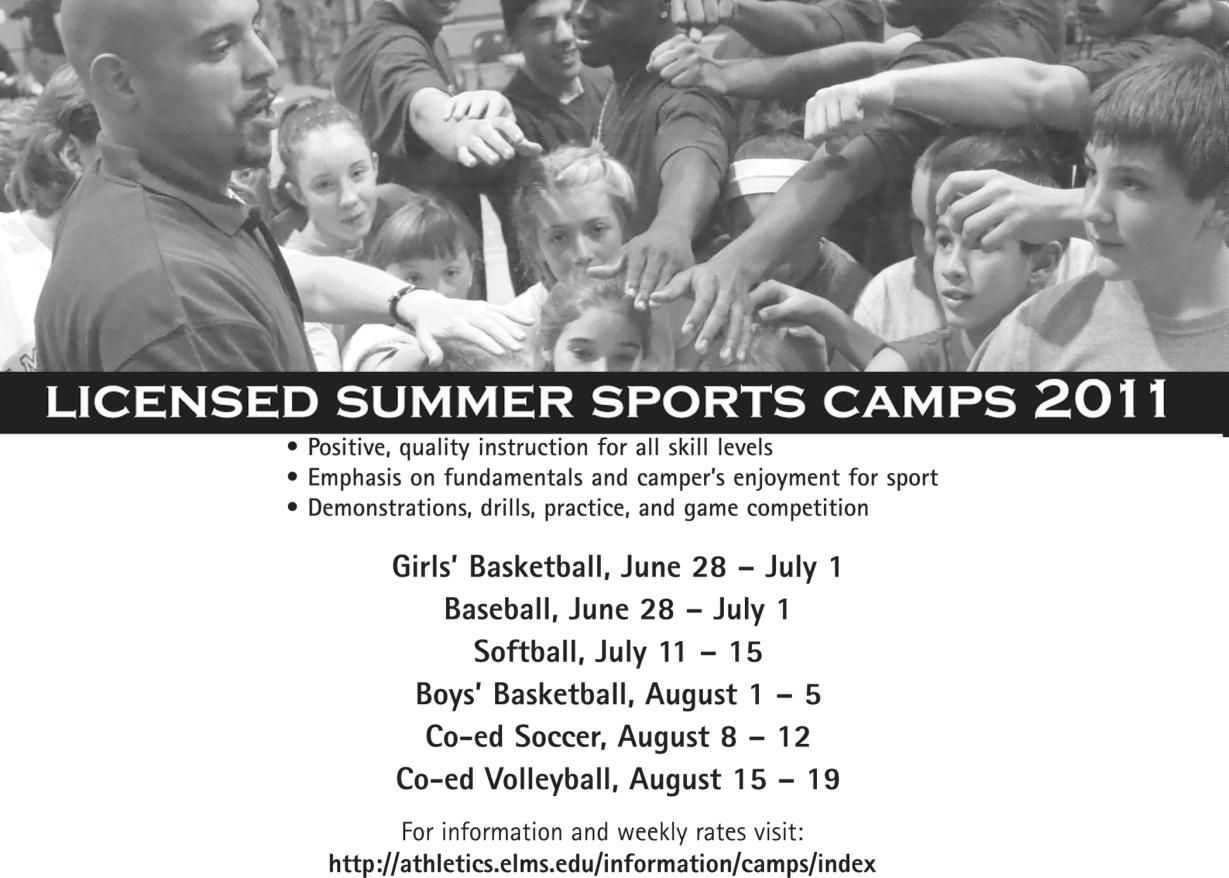 2011 Summer Camp Information Is Now Available Online