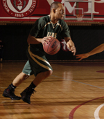 No. 12 Men's Basketball Leaps By Lesley