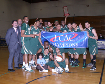 No. 2 Mens Basketball Downs No. 1 Eastern Connecticut State, 94-71 To Win ECAC Tournament Championship