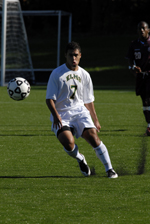 Men's Soccer Rolls Past Regis, 8-2