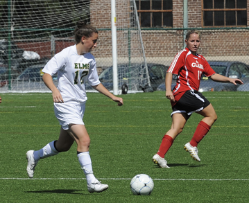 Womens Soccer Soars Past Newbury, 4-0
