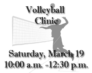 Men&rsquo;s And Women&rsquo;s Volleyball To Host Spring Clinic