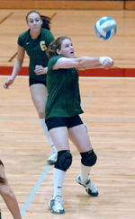 Women's Volleyball Sweeps NAC Tri-Match With Castleton, Thomas