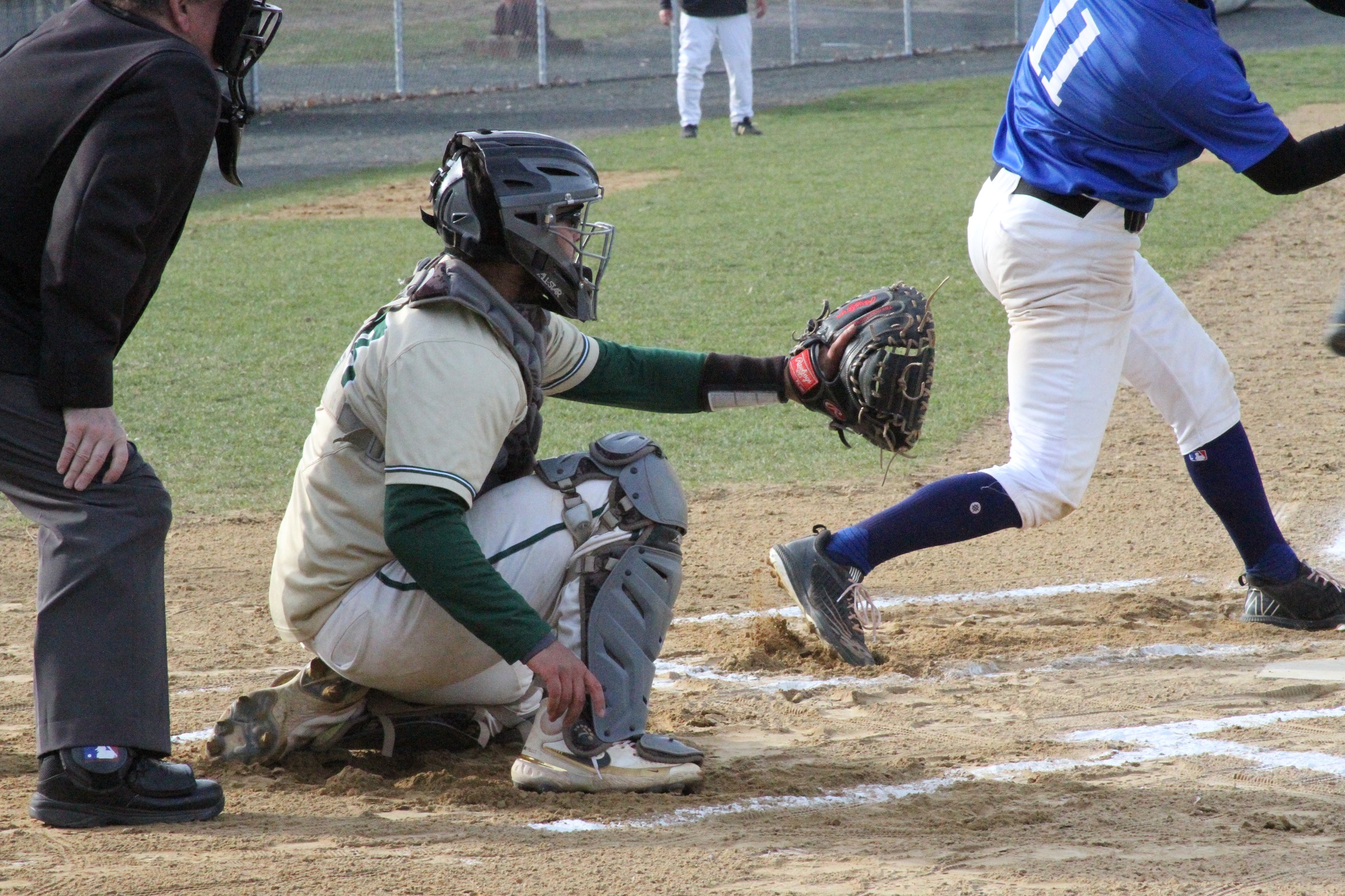 Blazers Split with Falcons