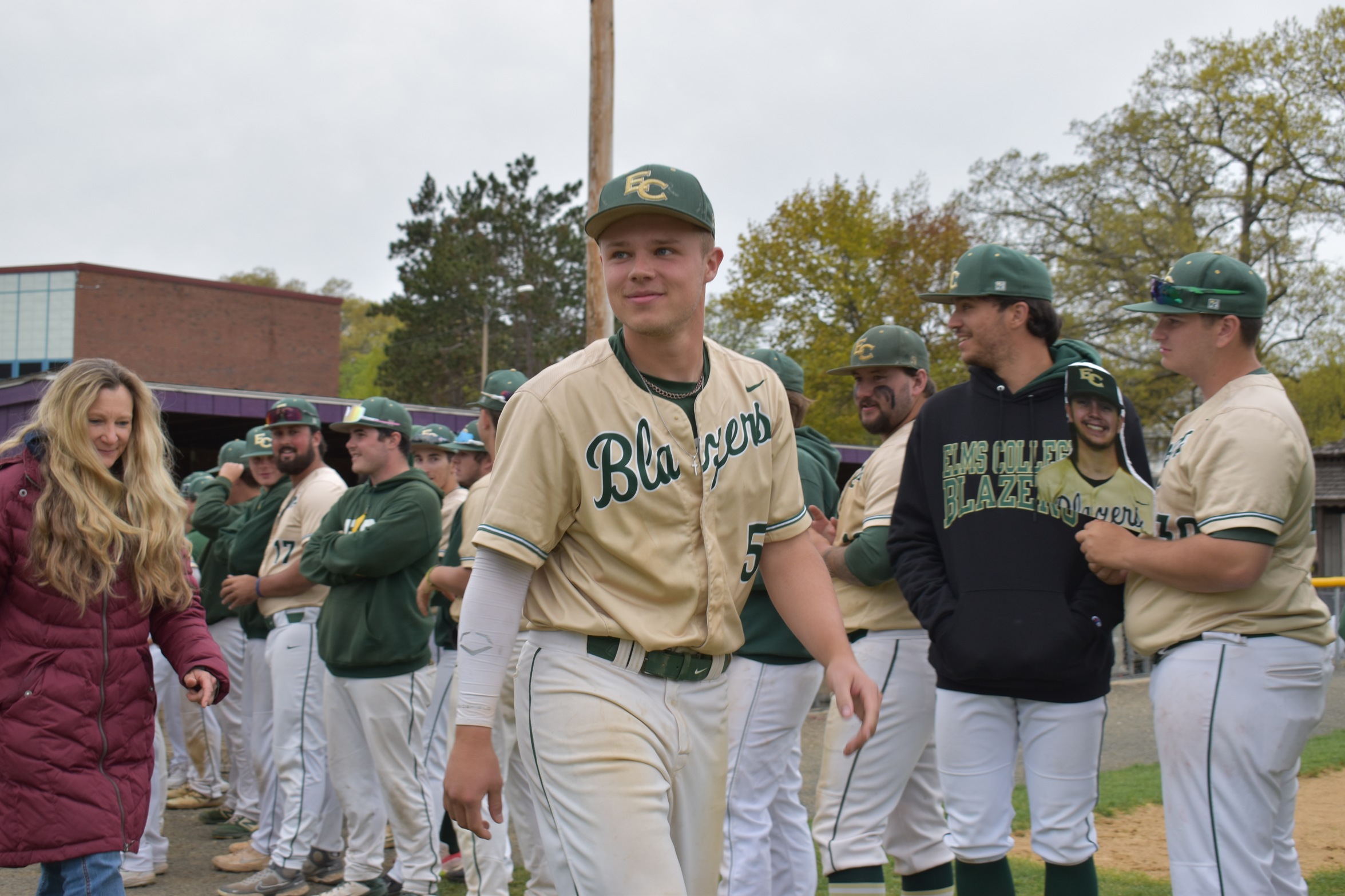 Blazers Celebrate Seniors with a Twin Bill Victory Over Falcons