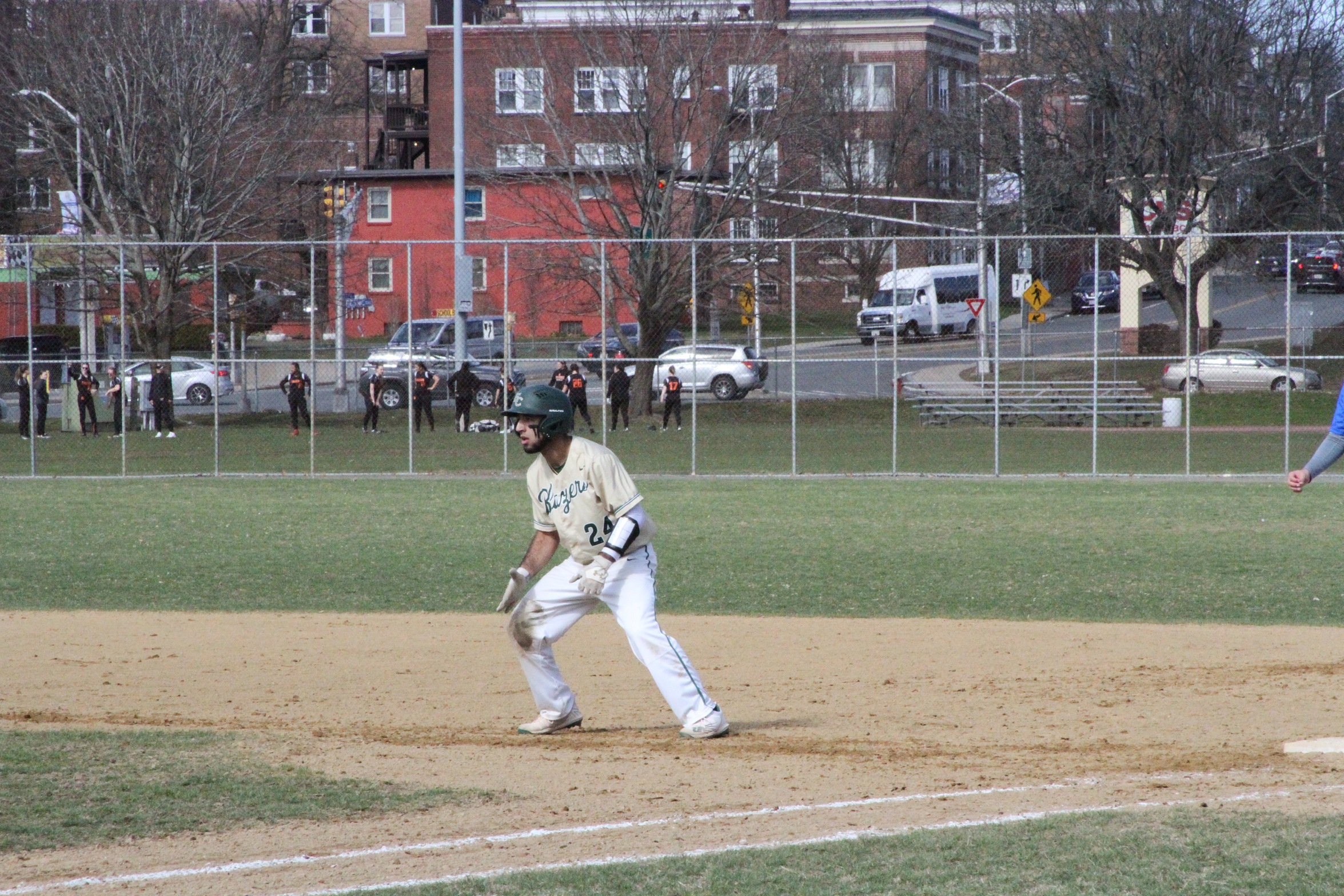 Baseball Sweep Double Header Against Lions