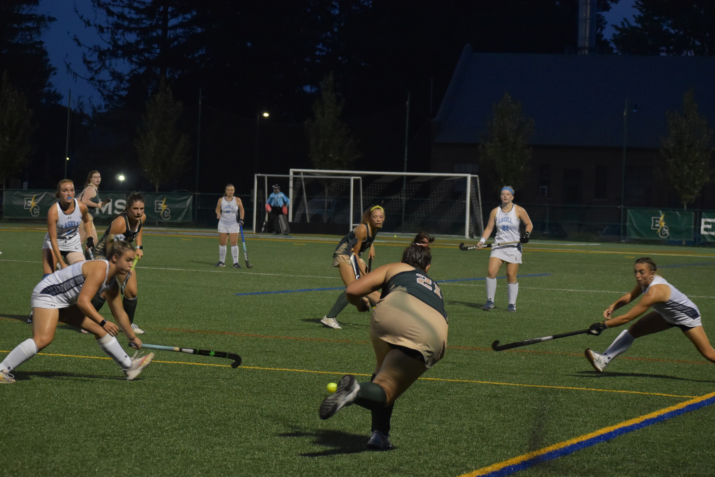 Accorsi Scores Off Her Own Rebound Against Pride