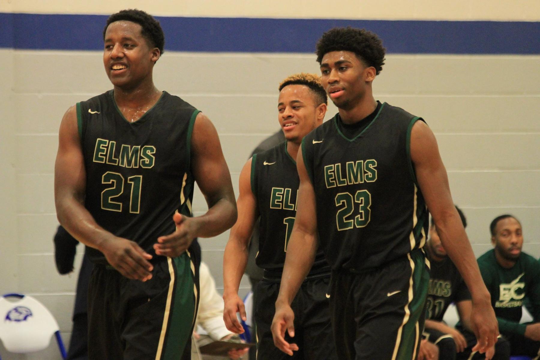 Men's Basketball Defeats Lesley