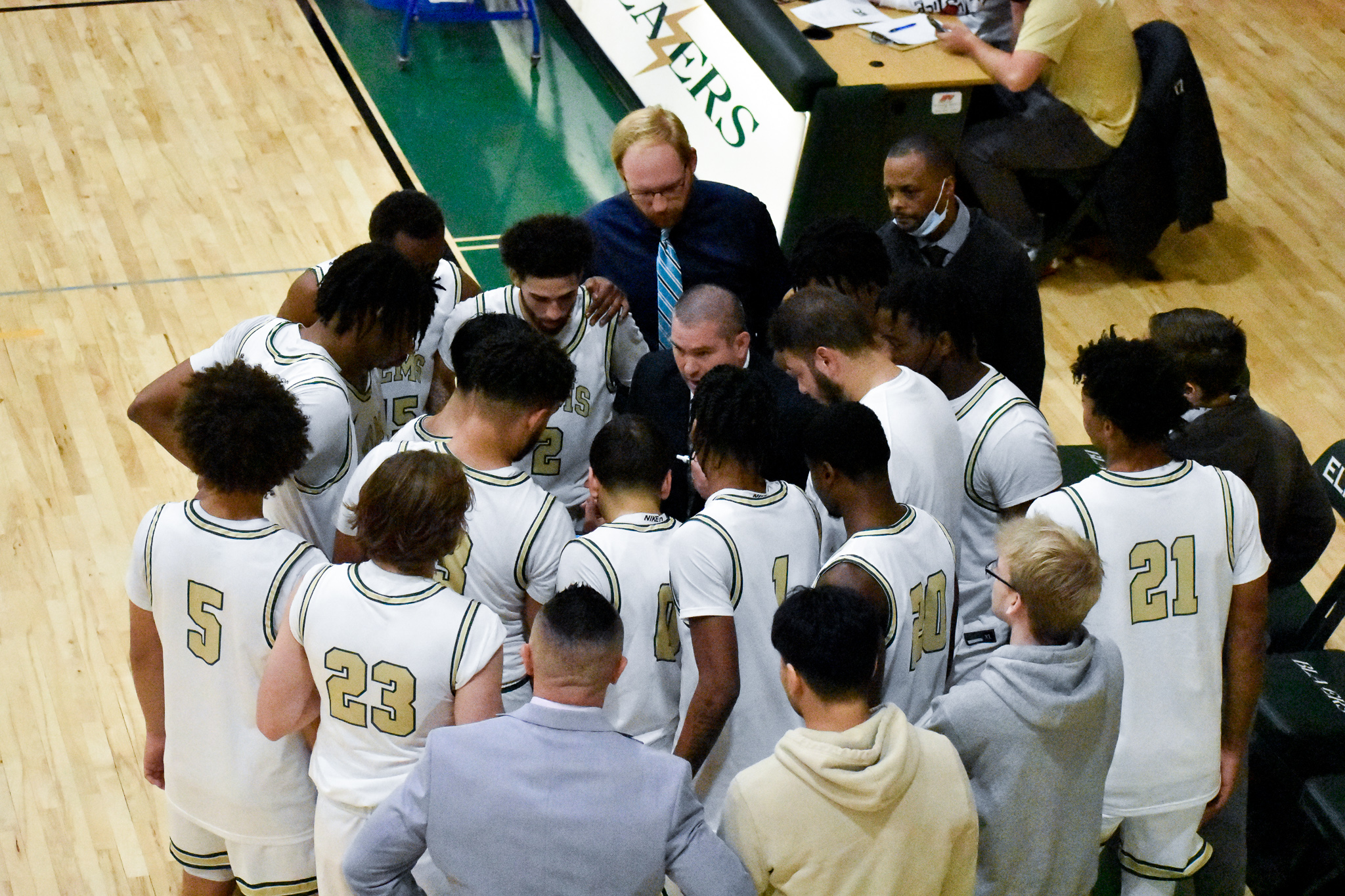 Elms Drops to Pride
