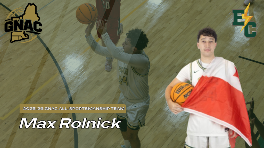 Rolnick Named to 2025-26 GNAC Men's Basketball All-Sportsmanship Team