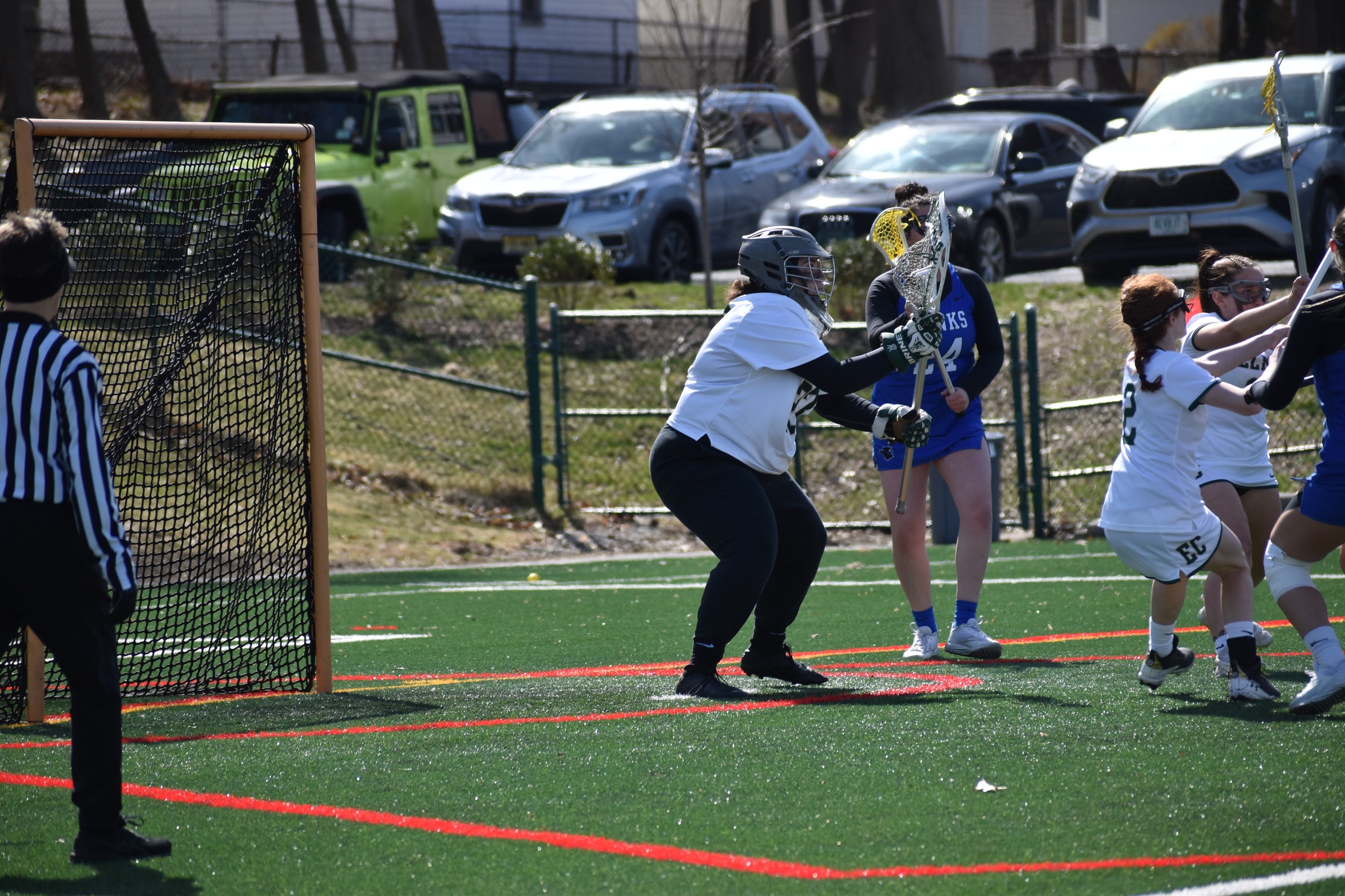 Liquori Denies Monks 14 Shots on Net in First Half of the Conference Match Up