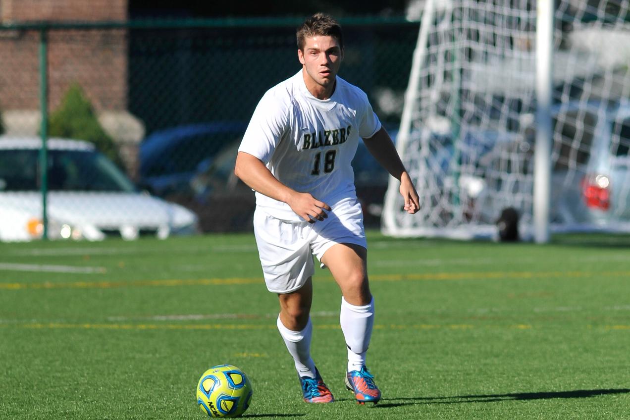 Pellegrini&rsquo;s Second Half Strike Lifts Men&rsquo;s Soccer Past Lesley University, 1-0