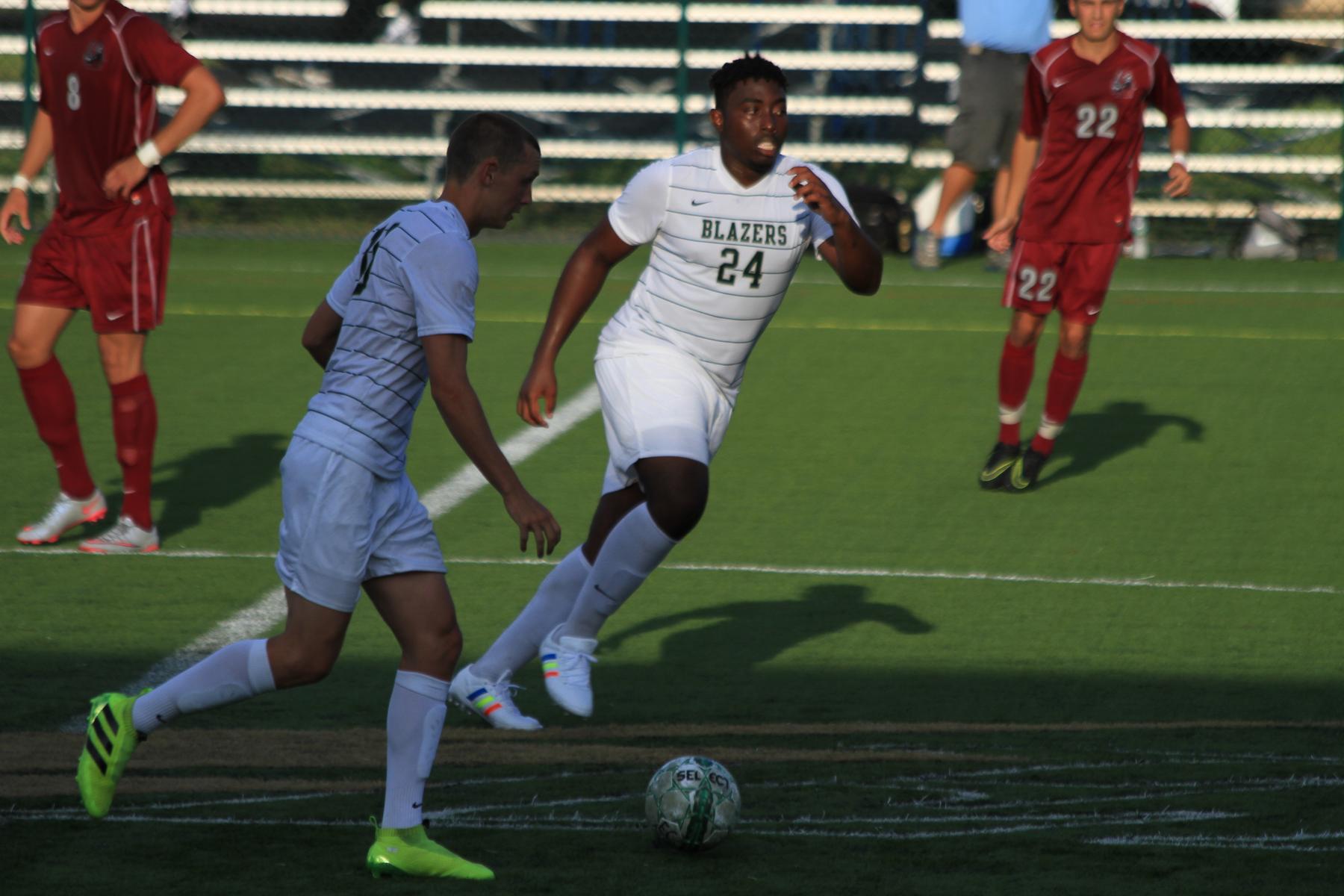 Strong Second Half Pushes Johnson & Wales Past Men's Soccer