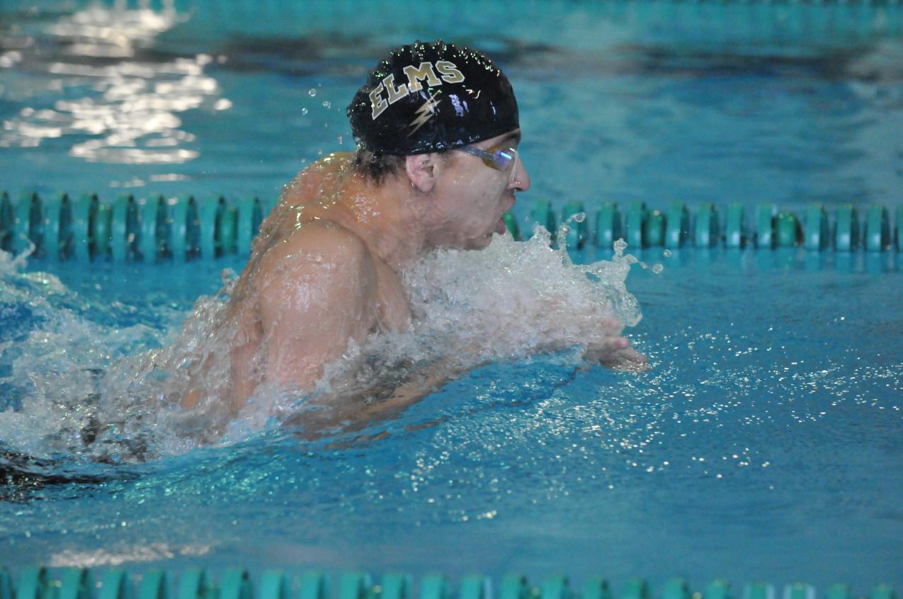 Swimmers Complete Day One of ECAC Championships