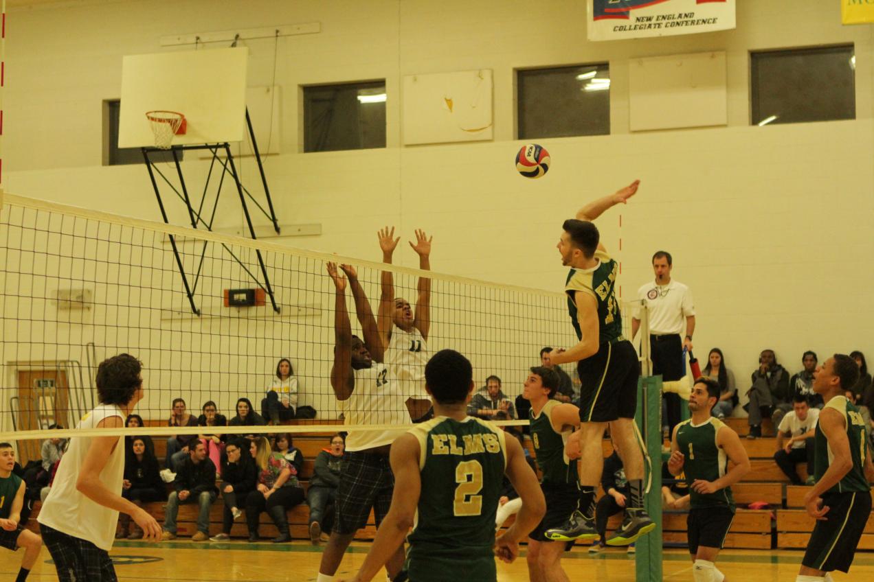 Men&rsquo;s Volleyball Outlasts Daniel Webster College, 3-2; Advances to NECC Championship Title Match