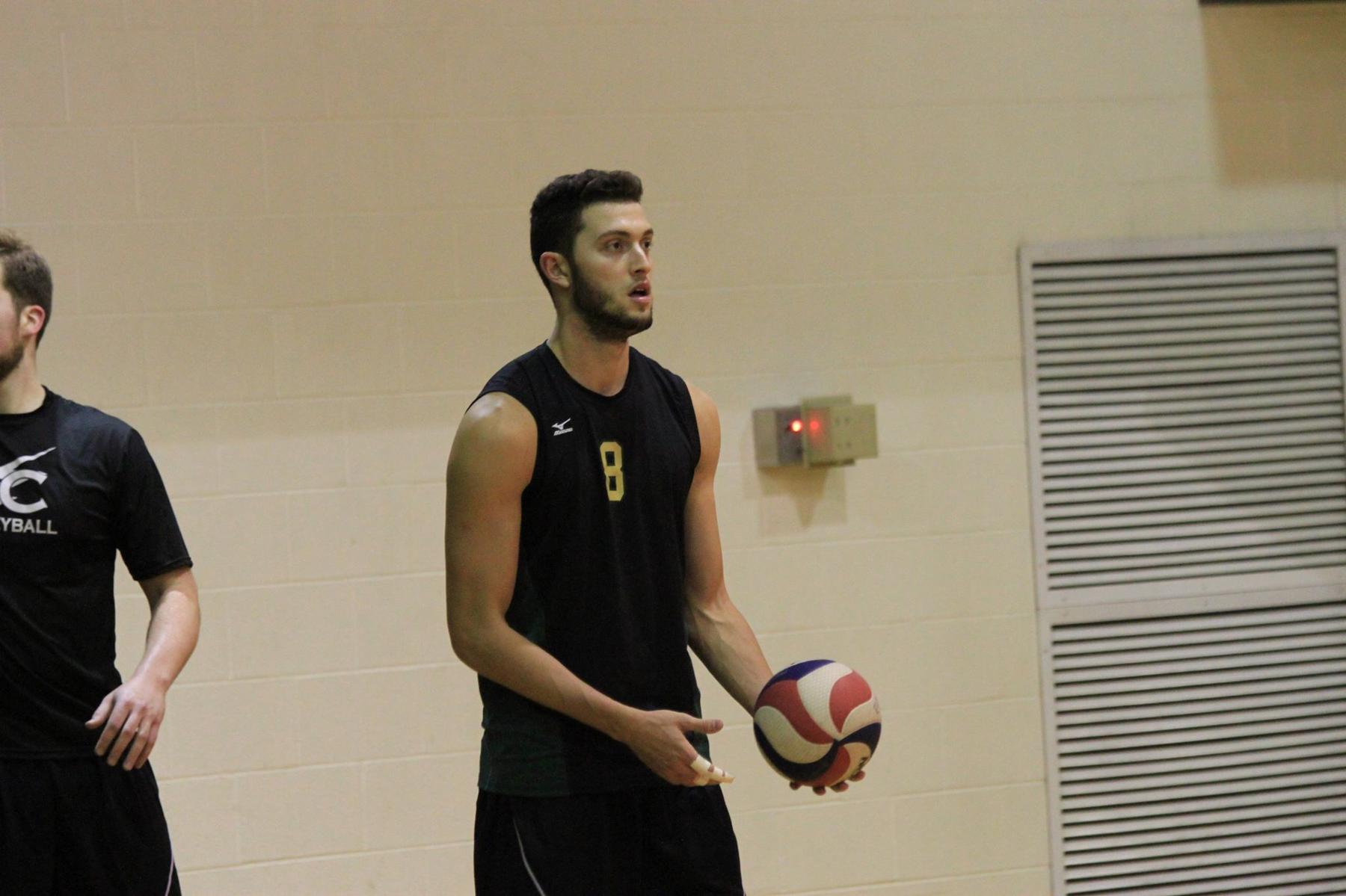 Men's Volleyball Slides at Emmanuel