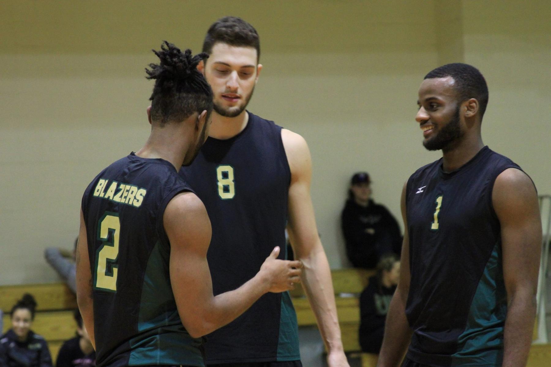Men's Volleyball Splits Season-Opening Twinbill