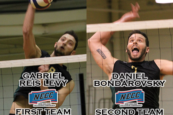 Reis Levy, Bondarovsky Earn NECC All-Conference Honors