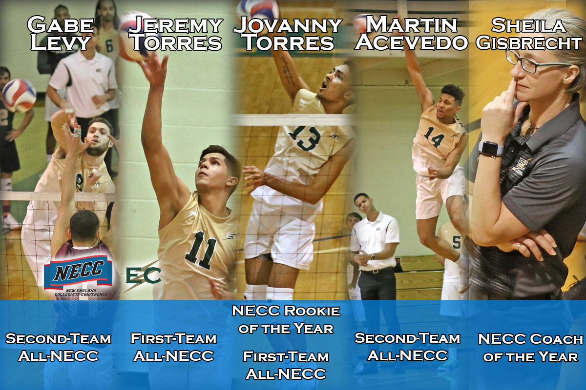 Five Blazers Claim NECC Postseason Honors
