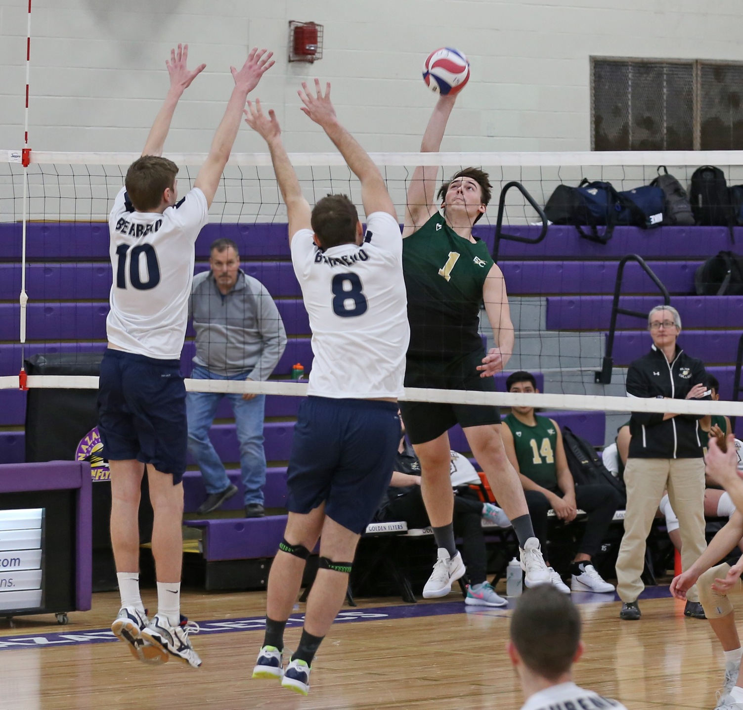 #13 Men&rsquo;s Volleyball Falls To St. Francis Brooklyn in Five Set Thriller