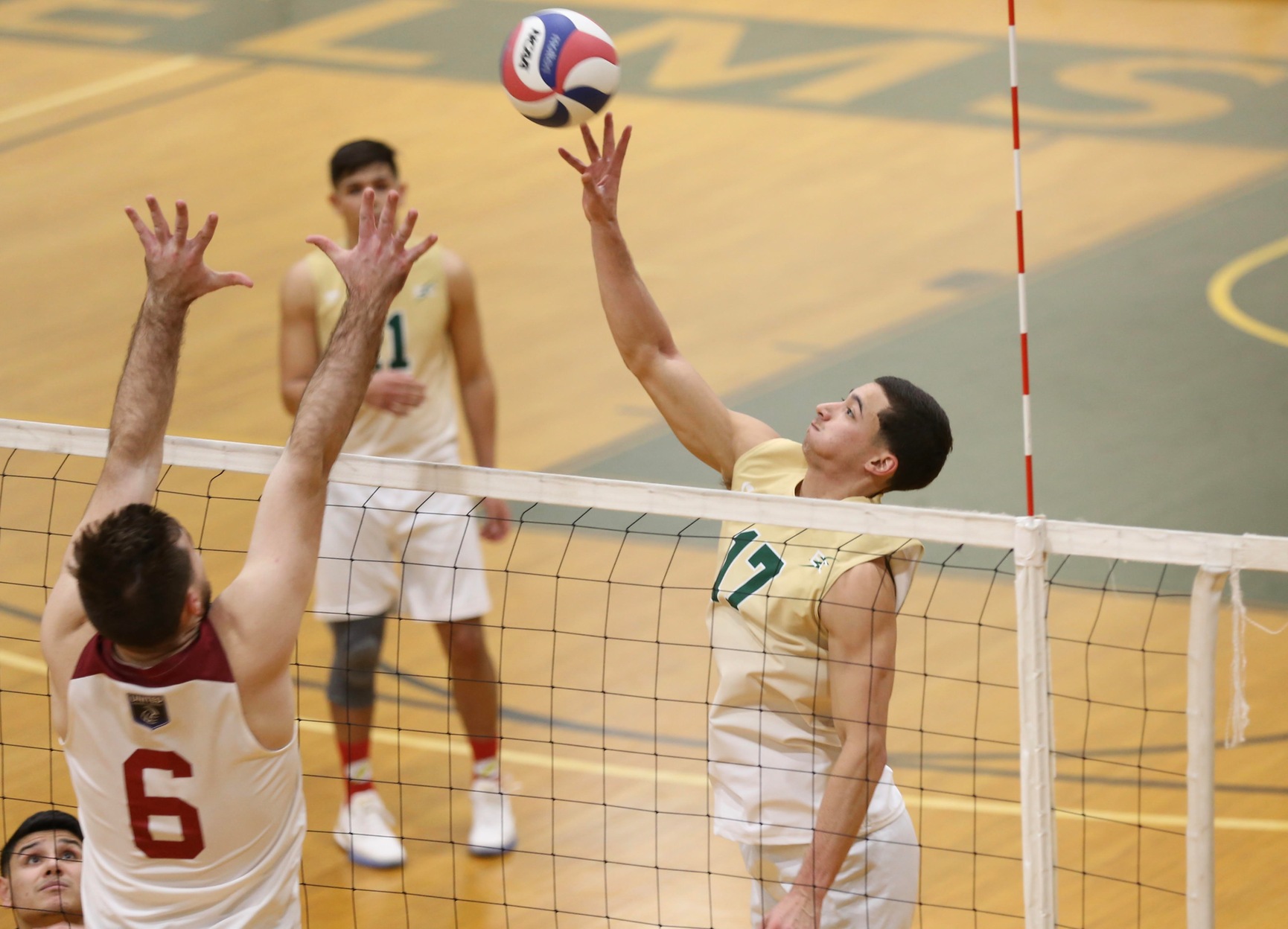 Blazers Take Down #7 Cardinals in Five Set Thriller