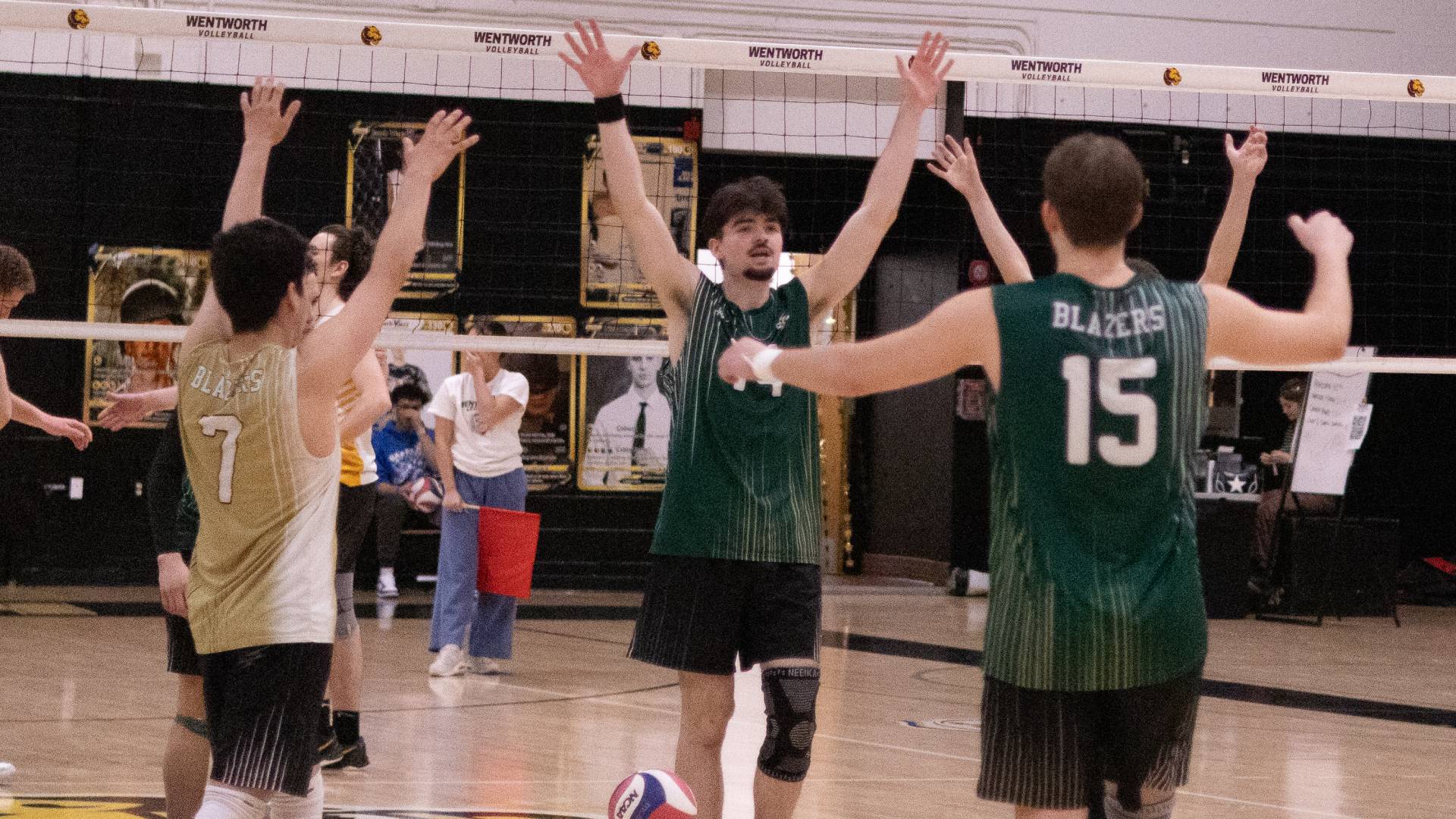 Men's Volleyball Tames Lions in Home Conference Victory