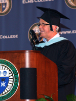 Softball Head Coach Cheryl Condon Addresses Students At Convocation