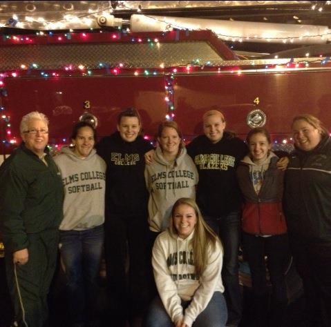 Softball Donates Toys in Vernon, Conn.