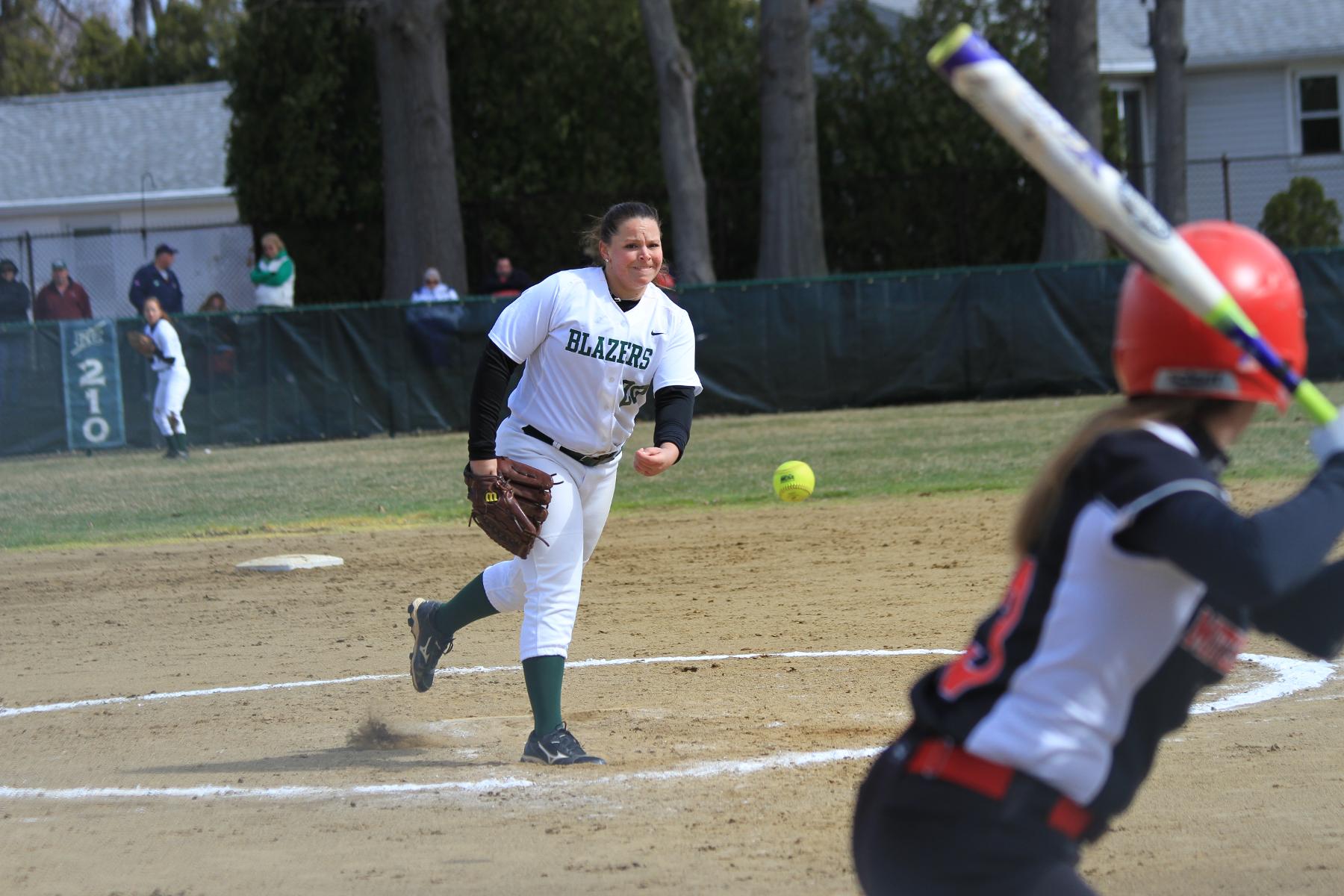 Softball Splits Conference Opener With Mitchell