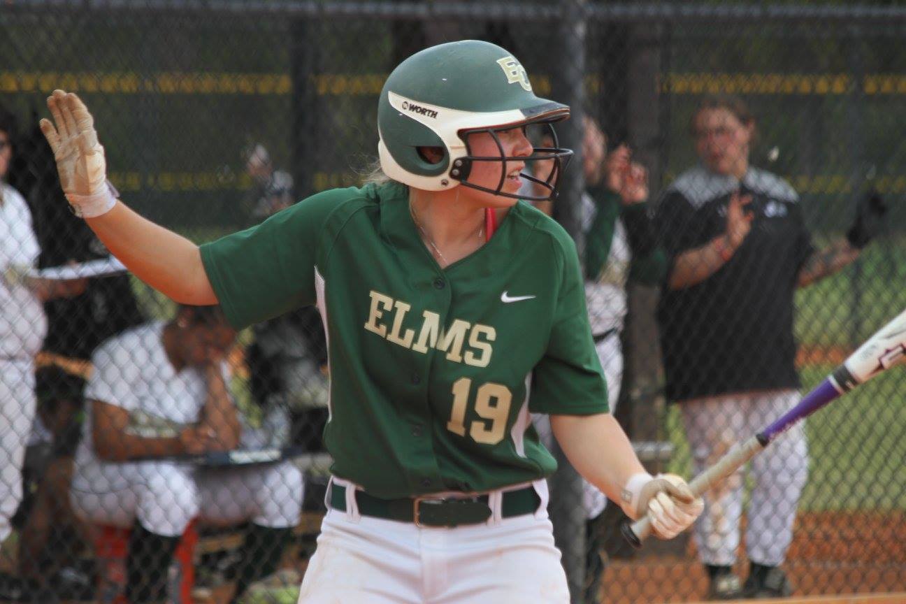 Softball Slugs Past Mitchell In NECC Doubleheader Split