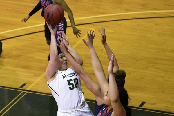 Women's Basketball Falls Short Against ENC, 56-53