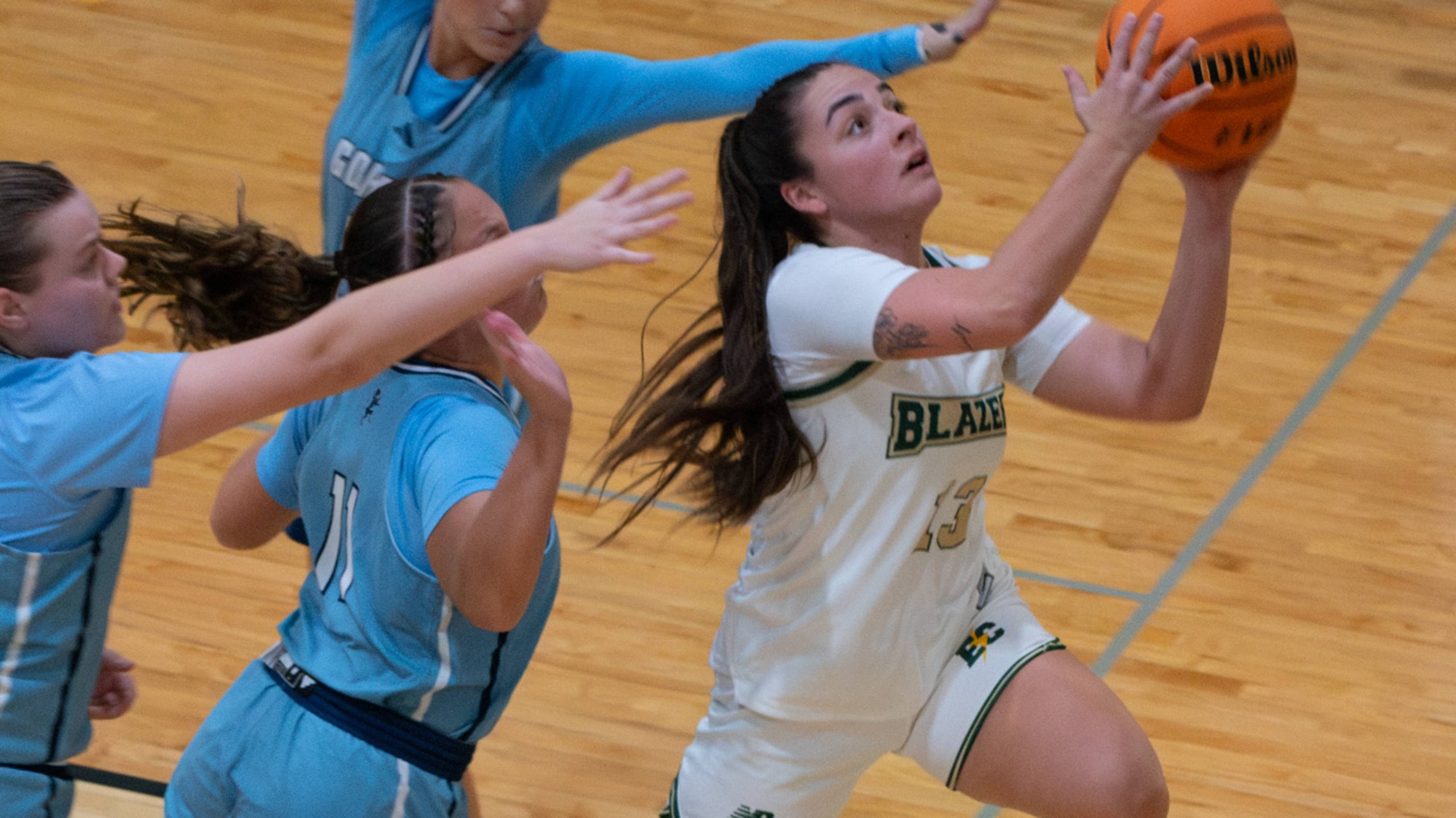 Women's Basketball Charges Past Colby-Sawyer