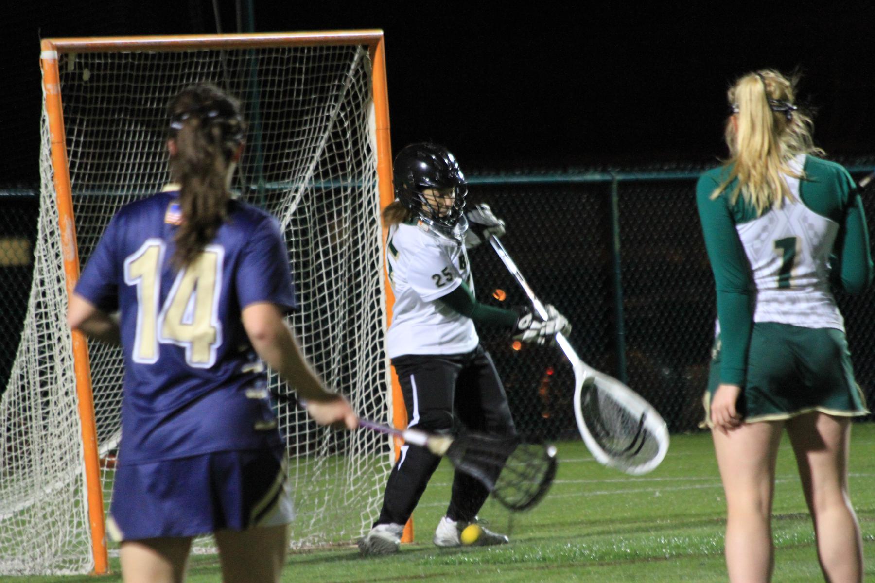 Women's Lacrosse Holds Off Mass Maritime