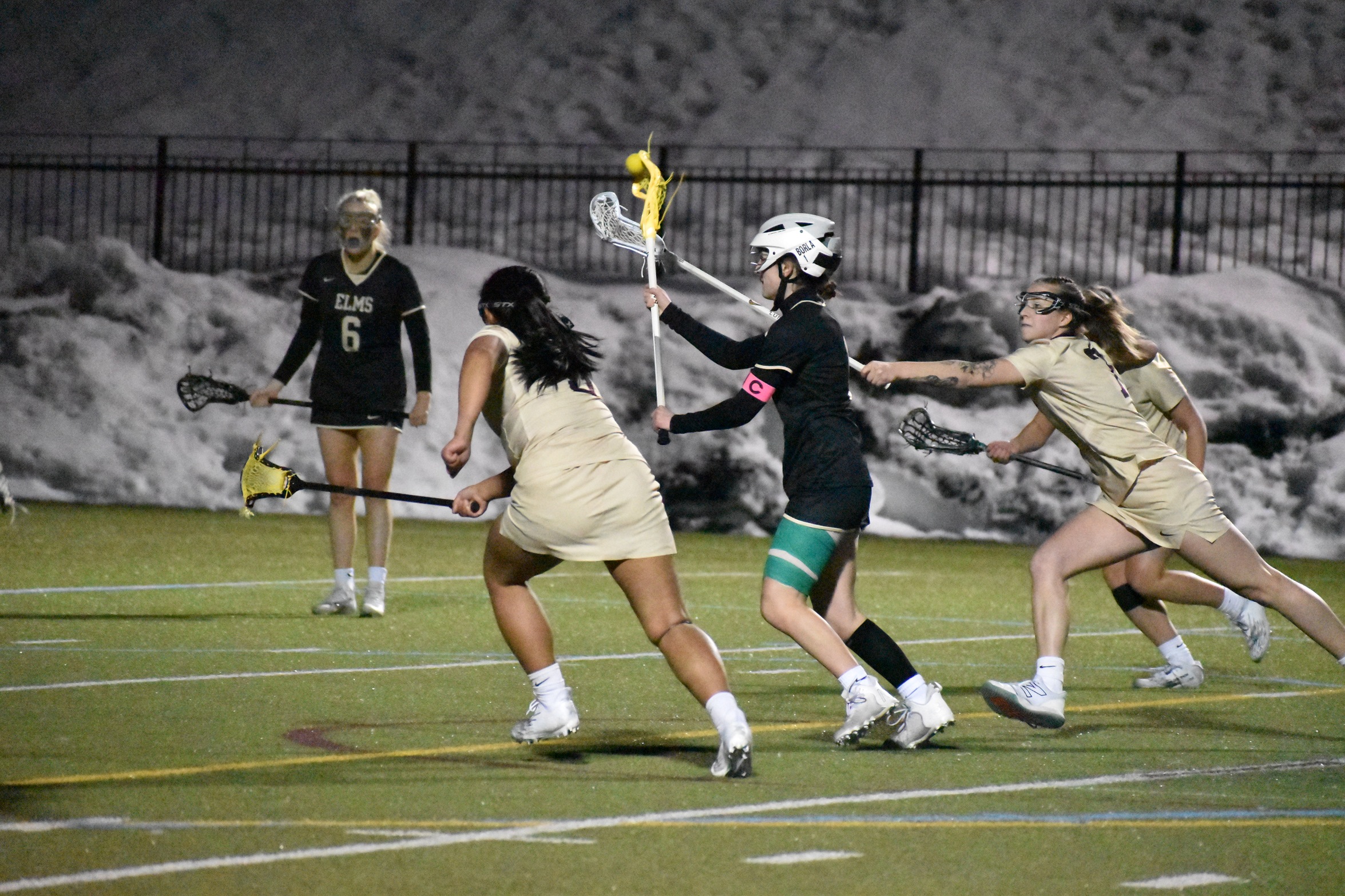 Borla Records a Double Hatty in Conference Play Against Falcons