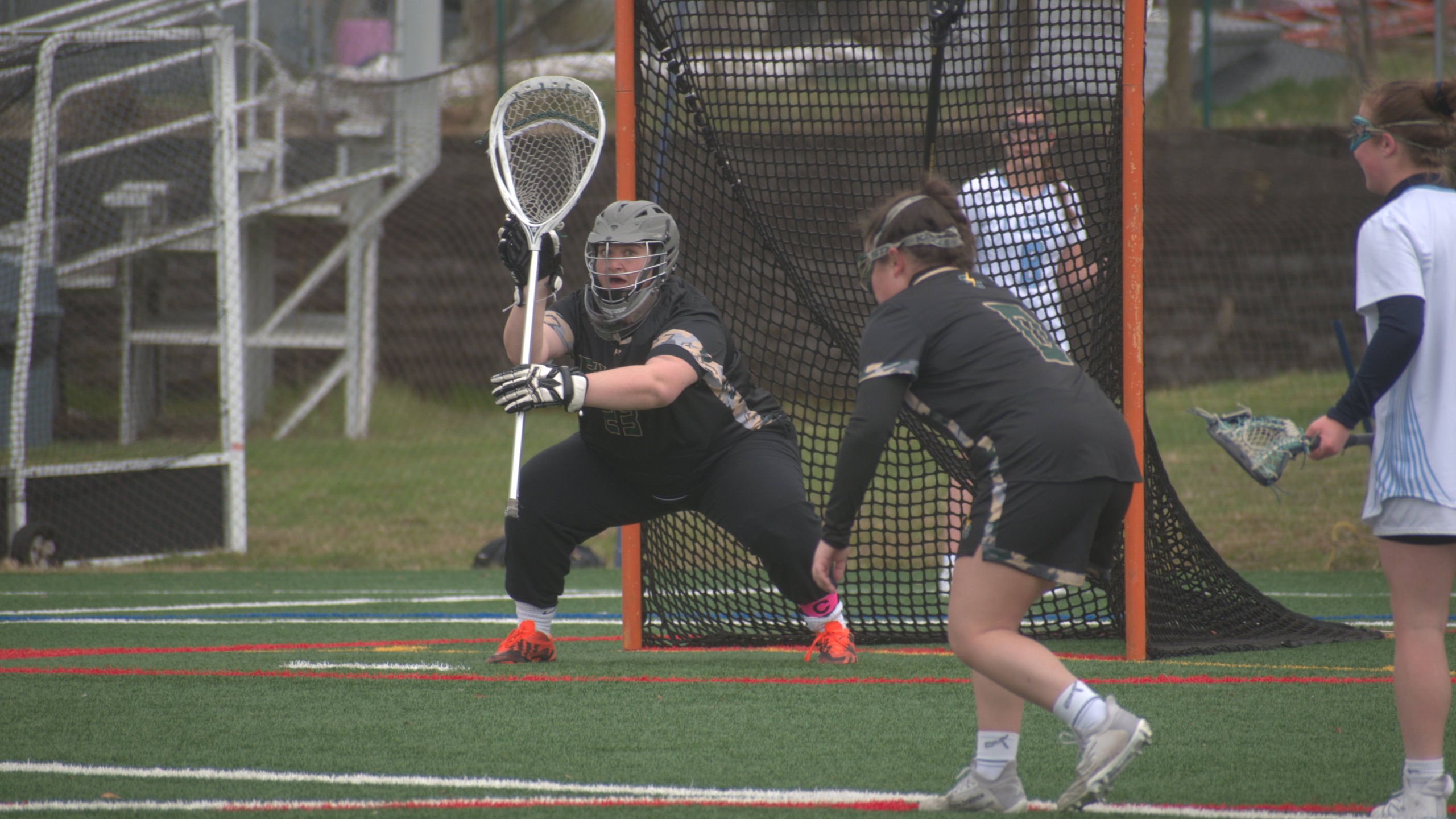 Women's Lacrosse Battles the Pilgrims to the End