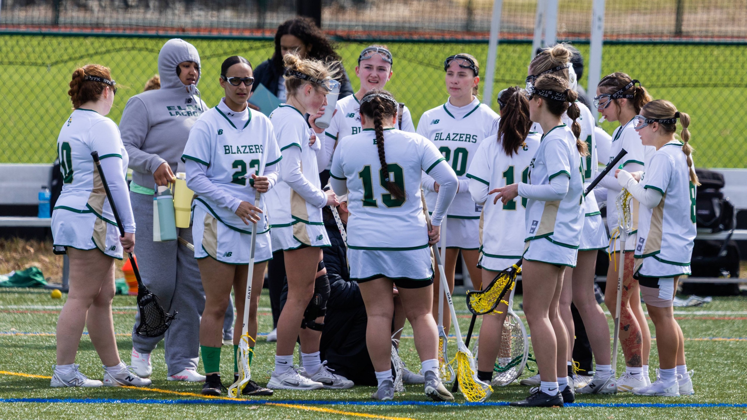 Women's Lacrosse Loses a Tough Conference Game to Rivier
