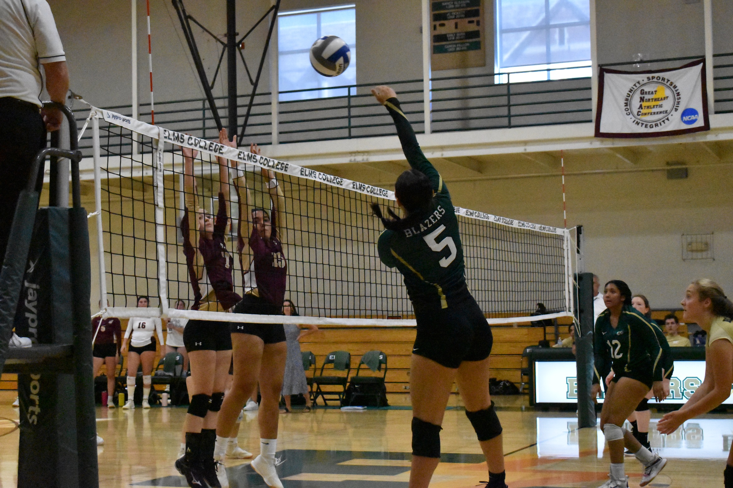 Blazers Fall After A Five Set Battle Against The Anchorwomen