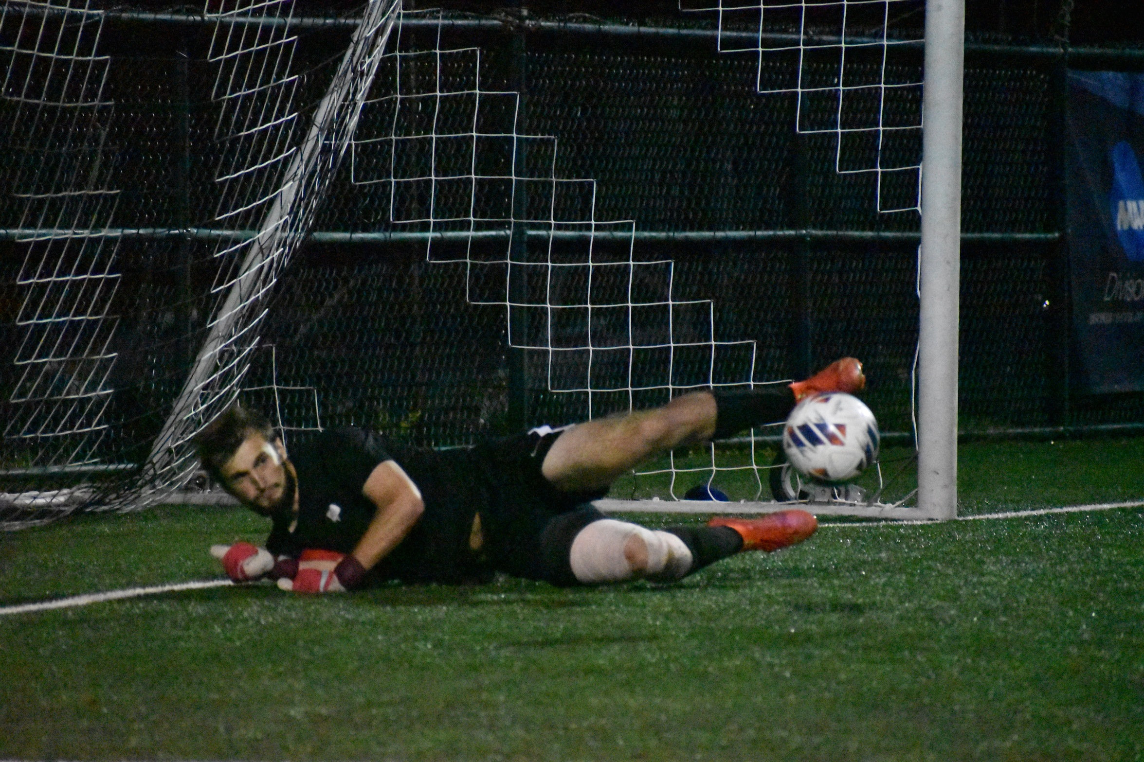 Liedke Holds Cadets to Only Three Goals, Ending Game With 19 Saves