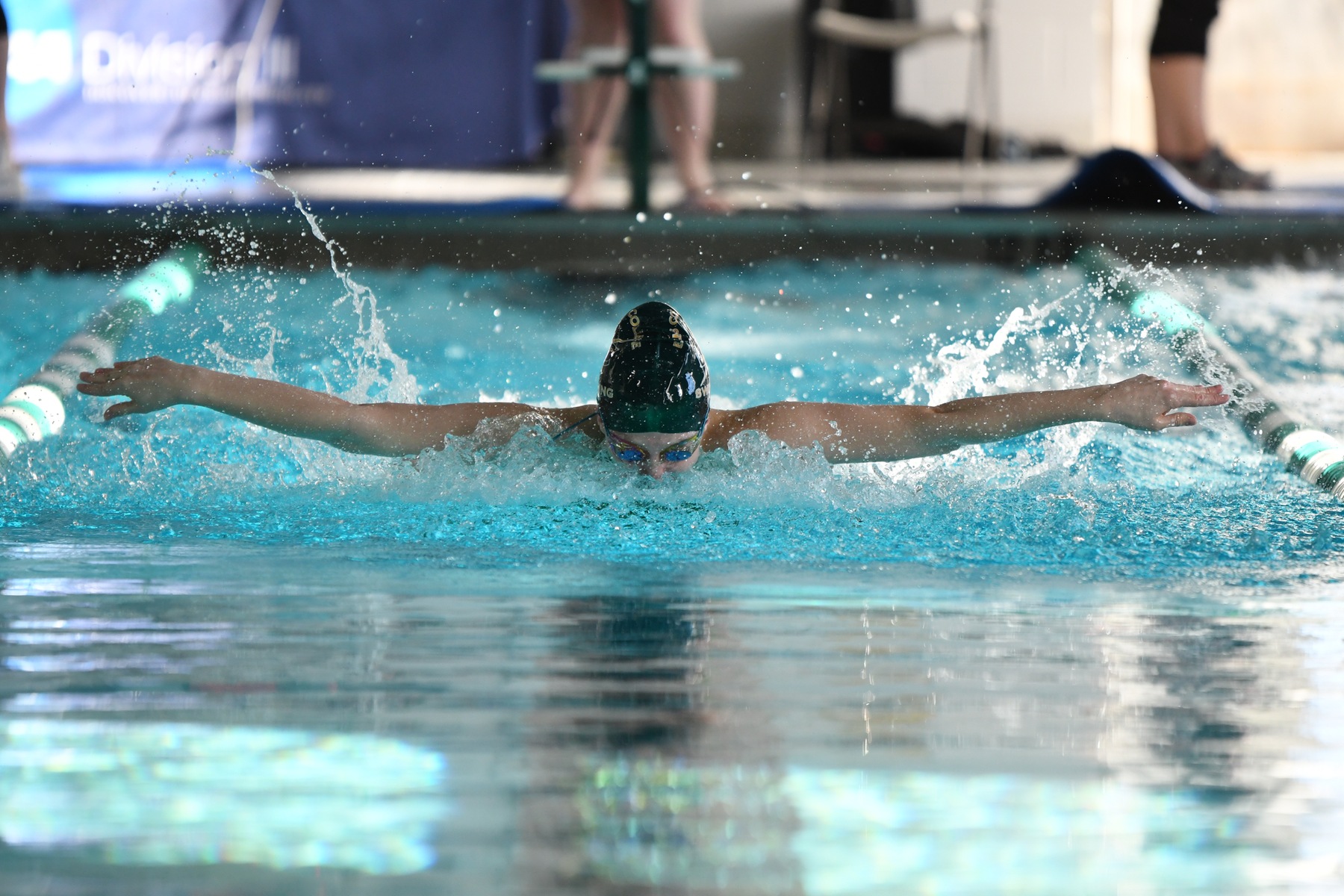 Swimming Hosts Regis In Final Home Meet