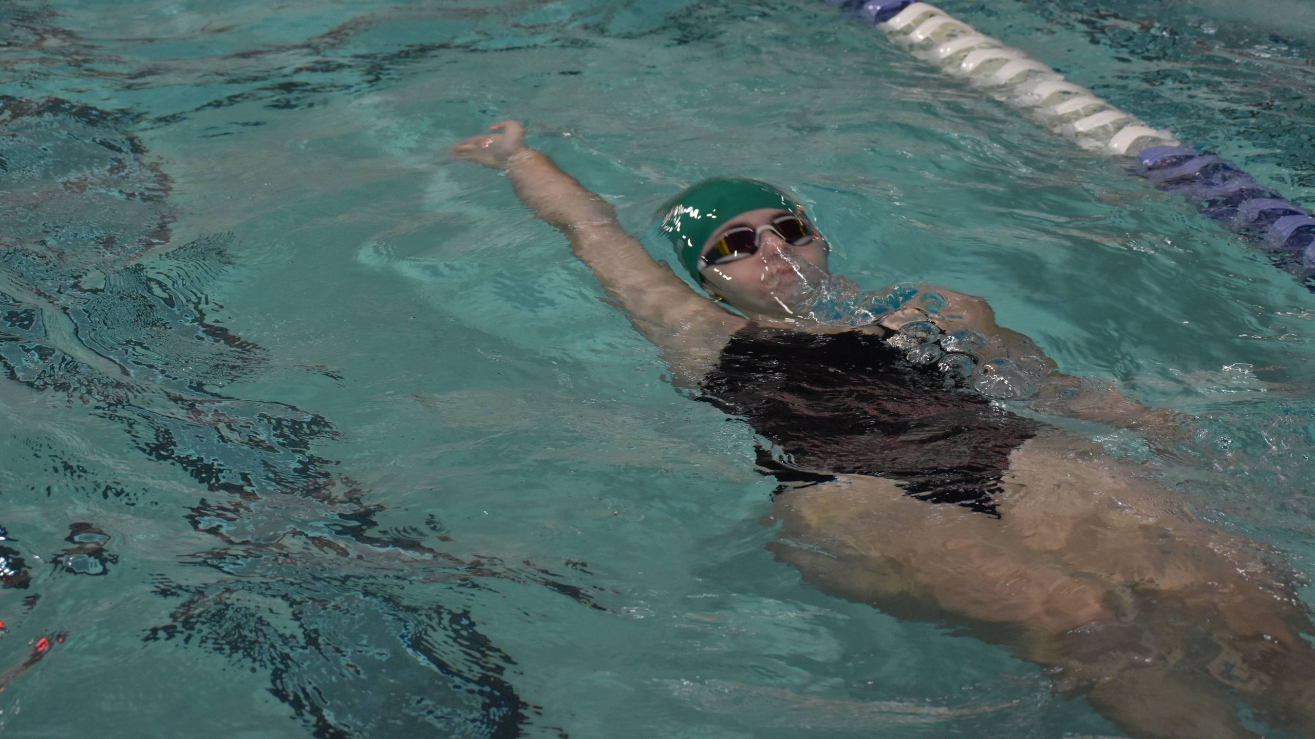 Swimming Finishes the Regular Season with a Loss to Regis