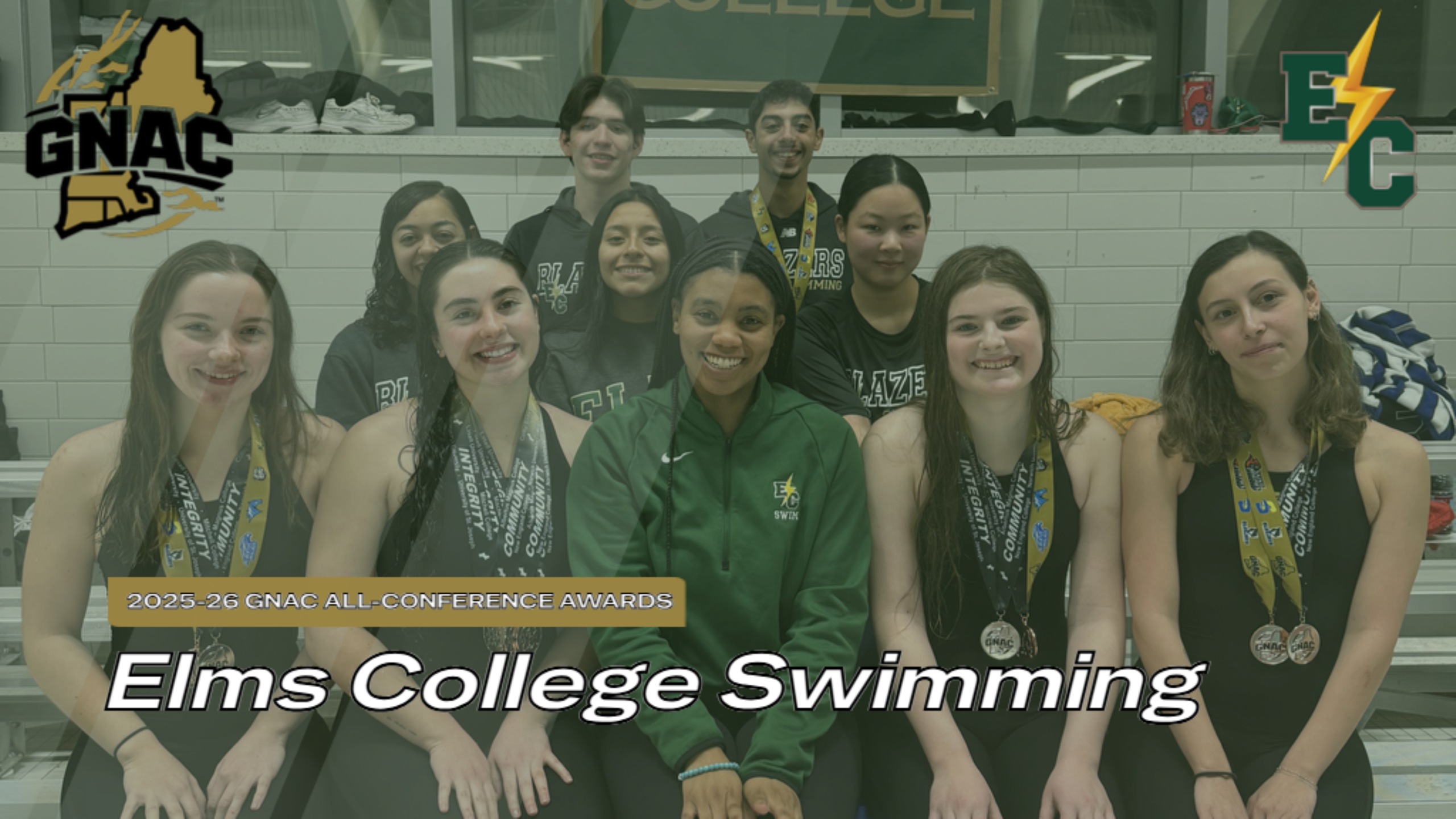 Swimming Brings Home Eight GNAC Season Accolades