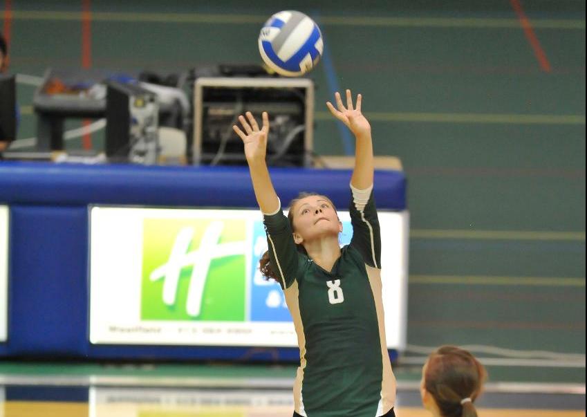 Volleyball Falls to MCLA in Five Sets